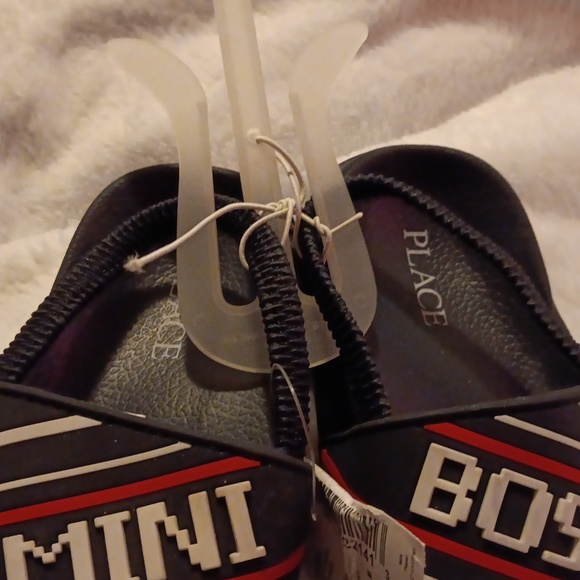 The Children's Place Mini Boss Sandals in toddlers 8 red, white & blue - Picture 5 of 5